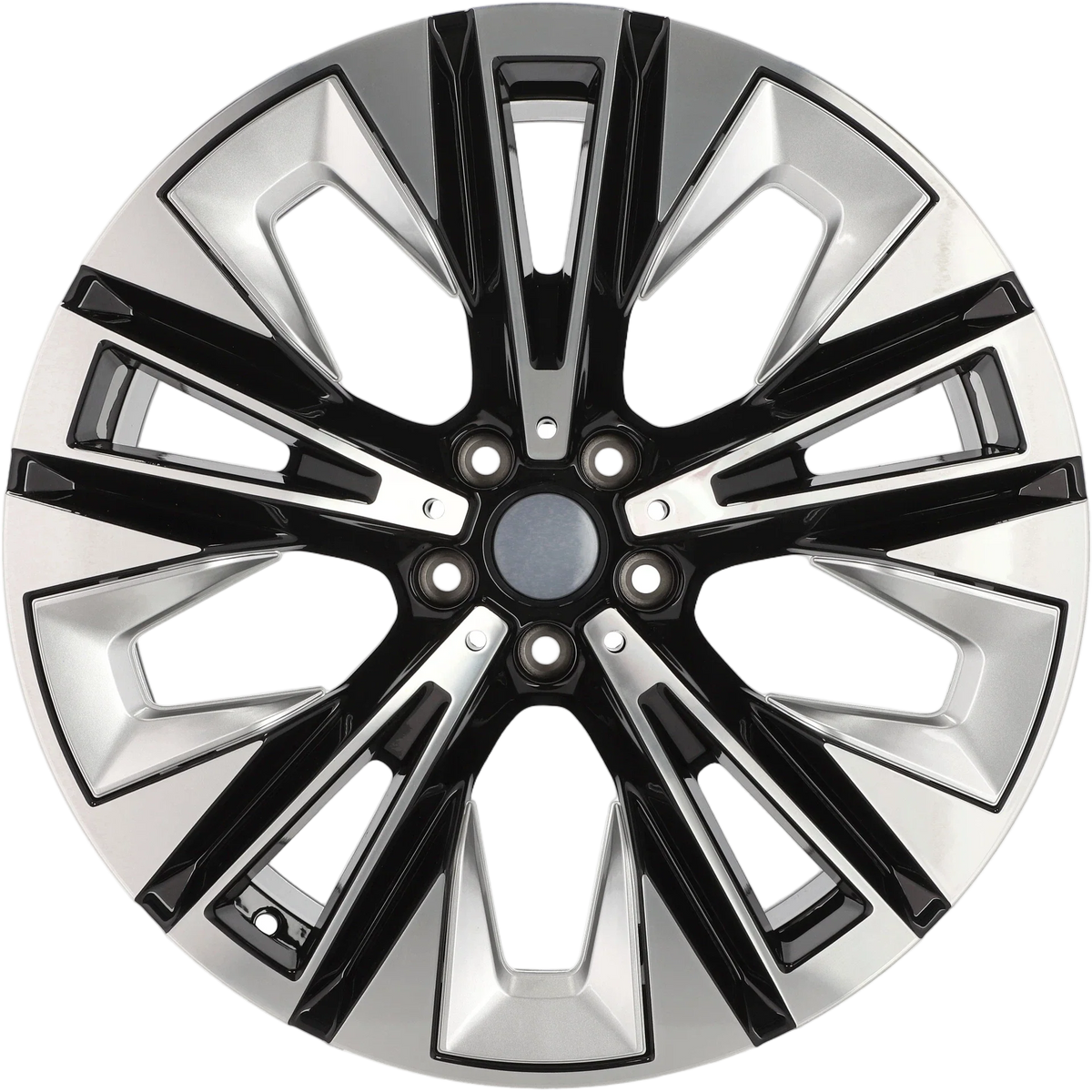 Alu kola pro BMW H3521F 8.5x20 5x112 ET28 66.6 Black Polished – detail 4