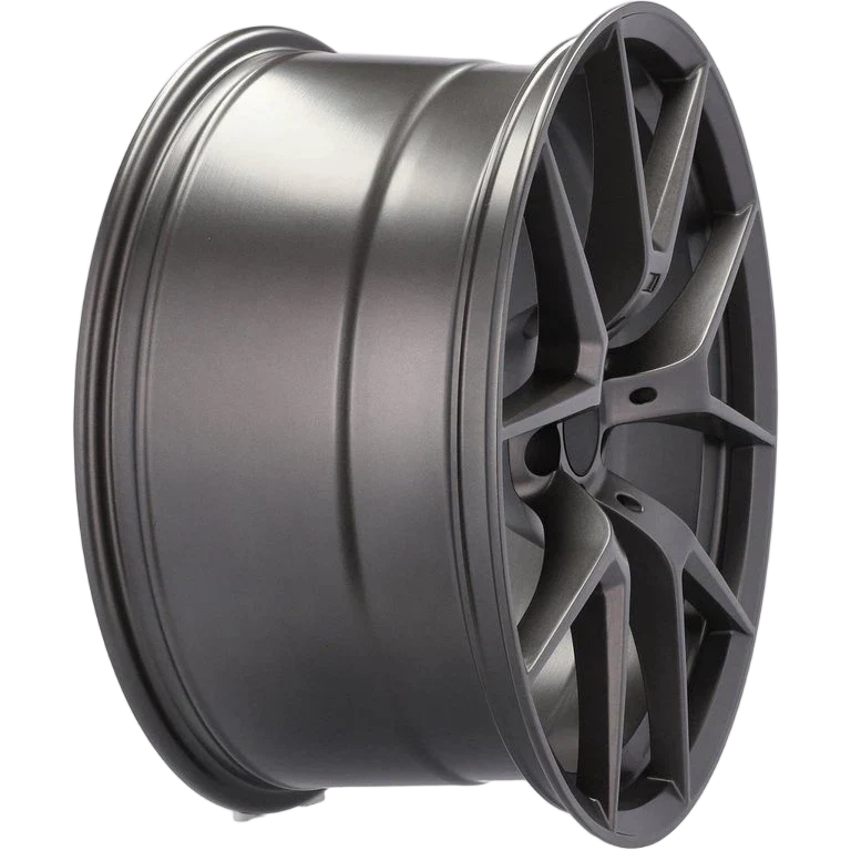 Alu kola pro BMW HE761 9.5x20 5x120 ET40 72.6 Gun Metal – detail 3