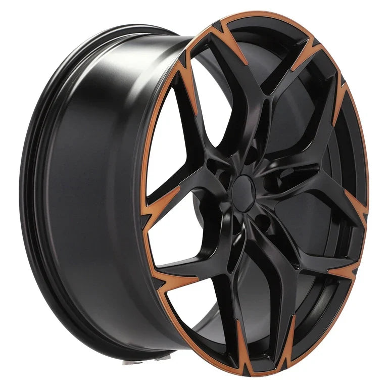 Alu kola pro Cupra I5572 8.5x19 5x112 ET38 57.1 Black Polished Half Matt Cooper – detail 2