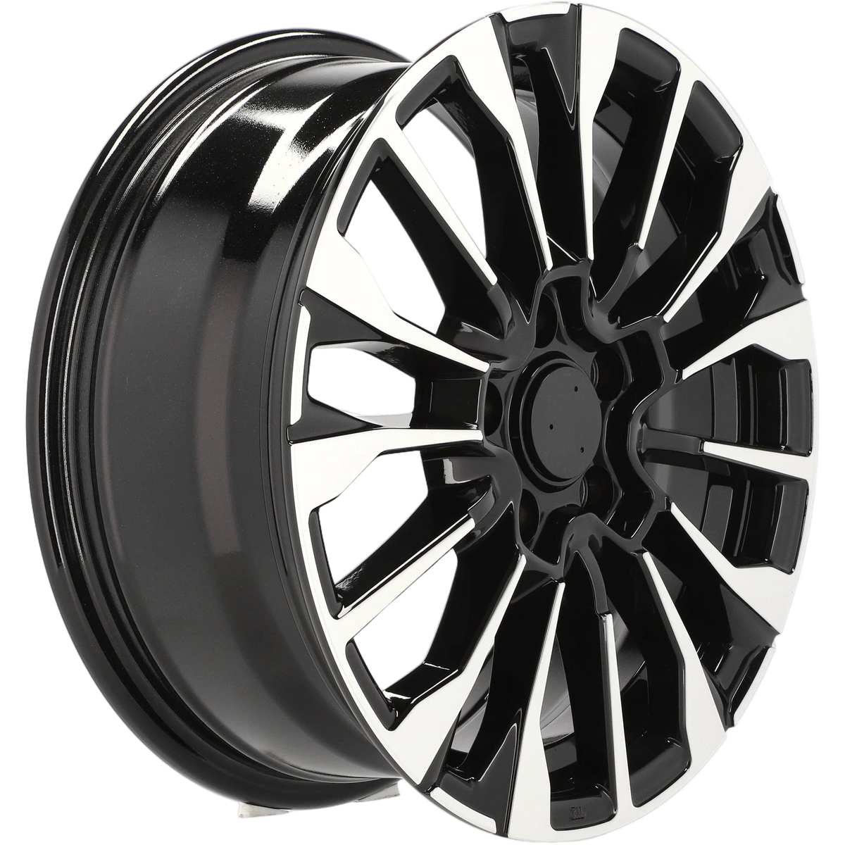 Alu kola pro Fiat B1370 6.5x16 5x110 ET40 65.1 Black Polished – detail 2