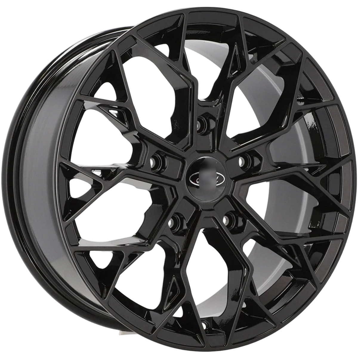 Alu kola pro Ford X348 8x18 5x160 ET50 65.1 Gloss Black