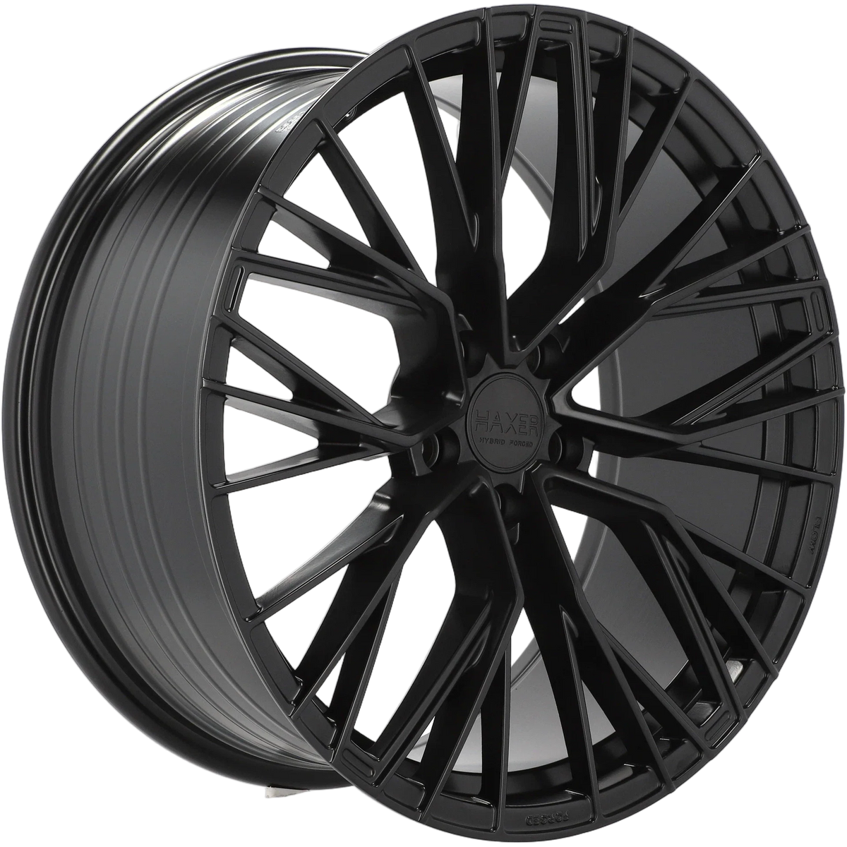 Alu kola pro HAXER HX024F 9x20 5x112 ET30 66.6 Black Half Matt – detail 3