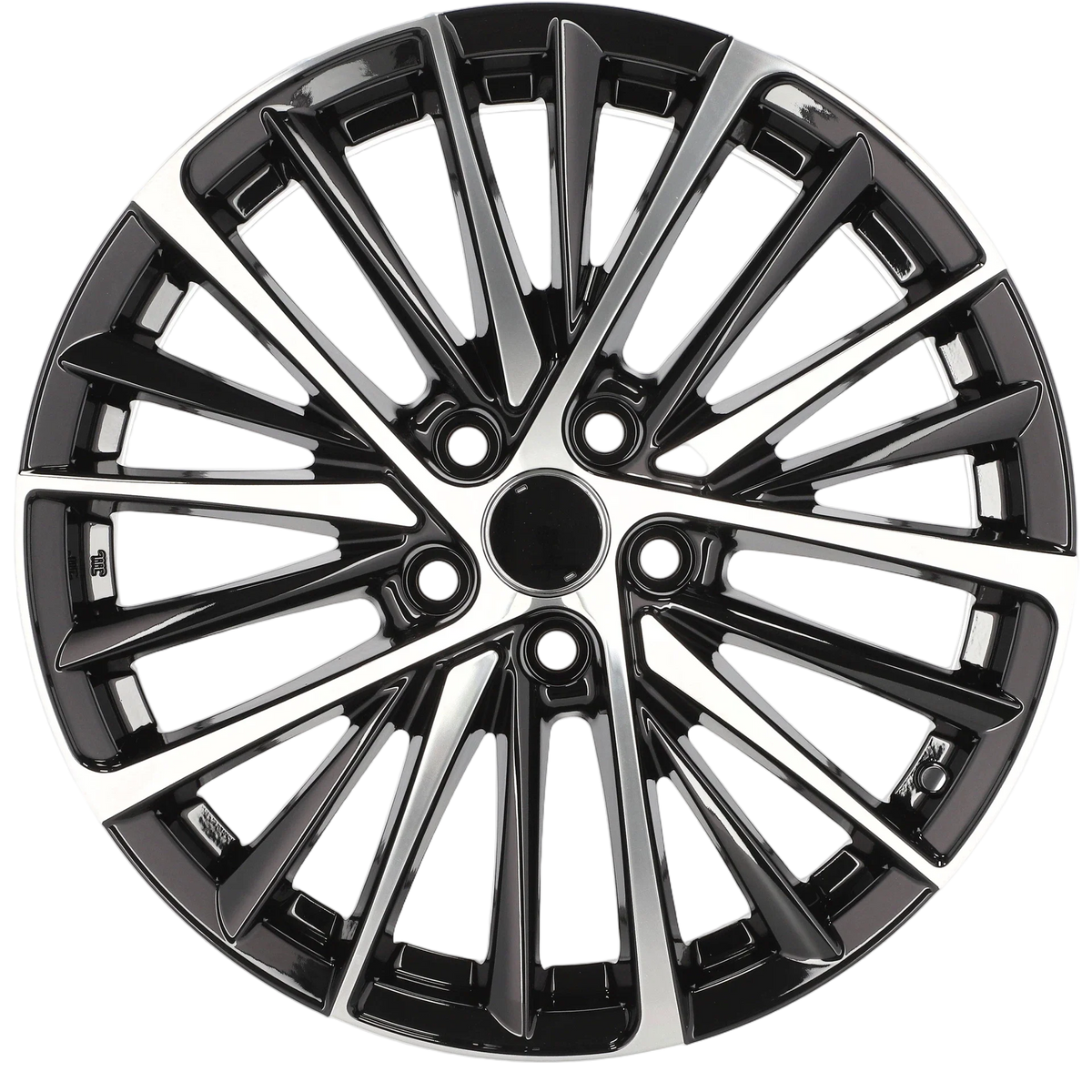 Alu kola pro Lexus 3S1366 8x18 5x114.3 ET42 60.1 Black Polished – detail 4