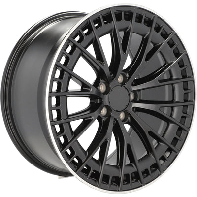 Alu kola pro Mercedes 3S1384 8x19 5x112 ET32.5 66.6 černá – detail 2