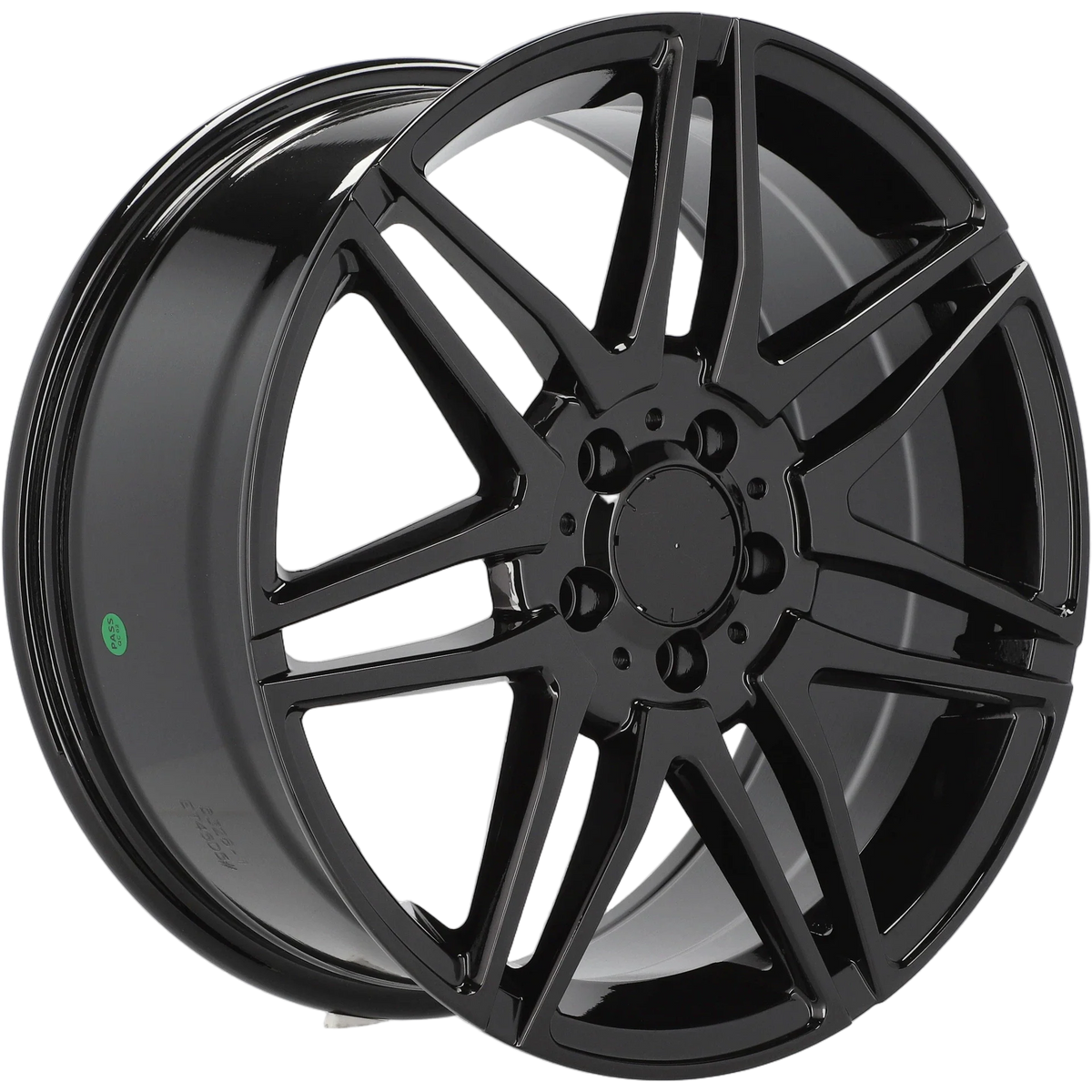 Alu kola pro Mercedes A874 8x18 5x112 ET45 66.6 Black – detail 3