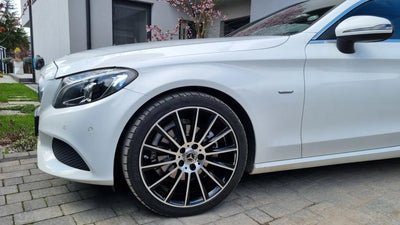 Alu kola pro Mercedes B1048 9.5x18 5x112 ET43 66.6 černá – na voze 6