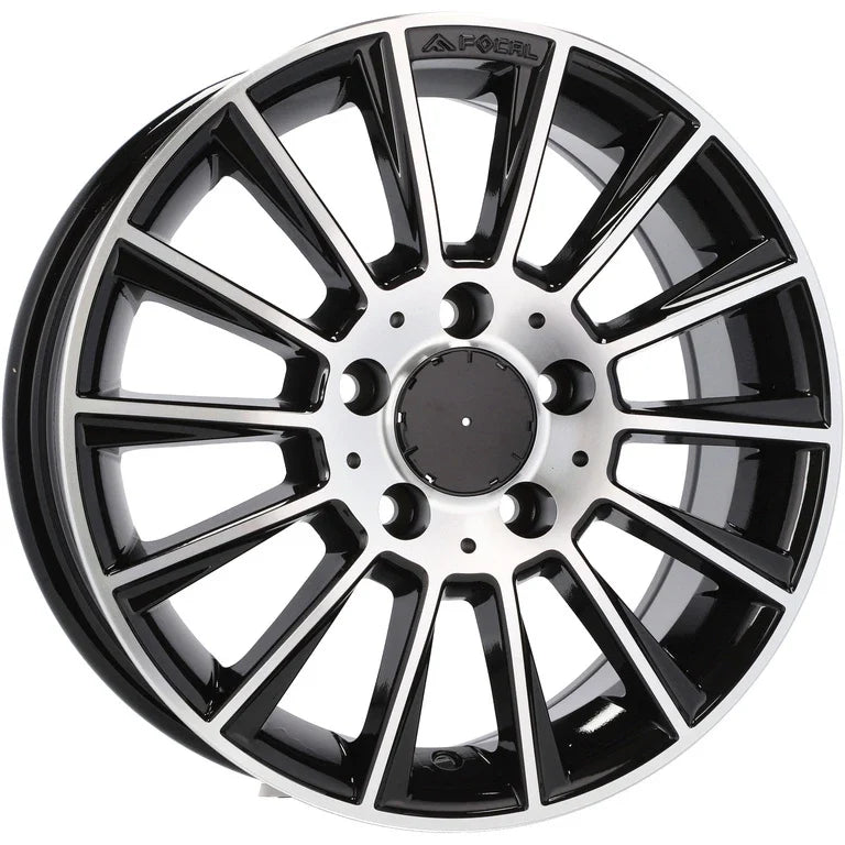Alu kola pro Mercedes B1048 9.5x18 5x112 ET43 66.6 černá – detail 2