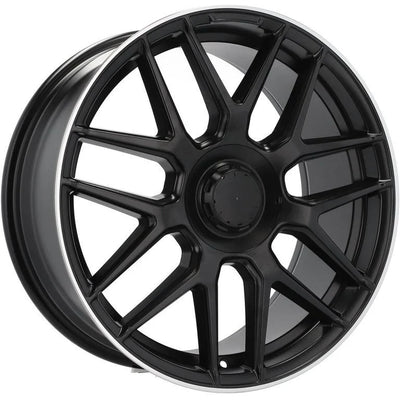 Alu kola pro Mercedes B1258 8.5x18 5x112 ET43 66.6 černá – detail 2