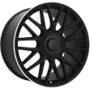 Alu disky pre Mercedes B1766 8x19 5x112 ET43 66.6 Čierna