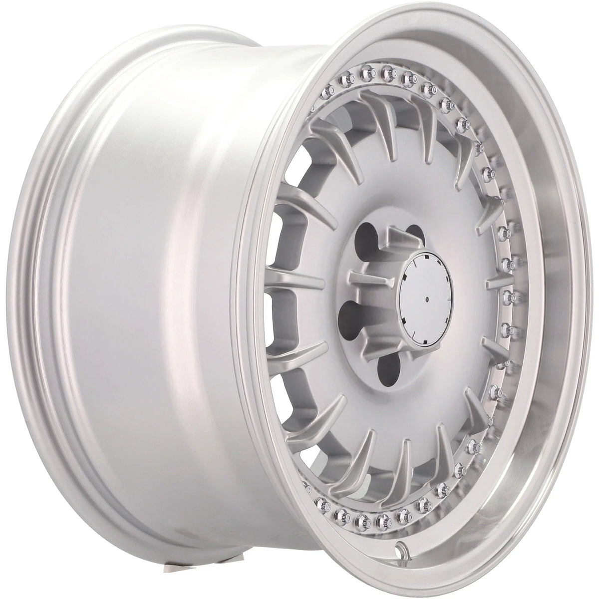 Alu kola pro Mercedes B1855 9x17 5x112 ET30 66.6 stříbrná – detail 4