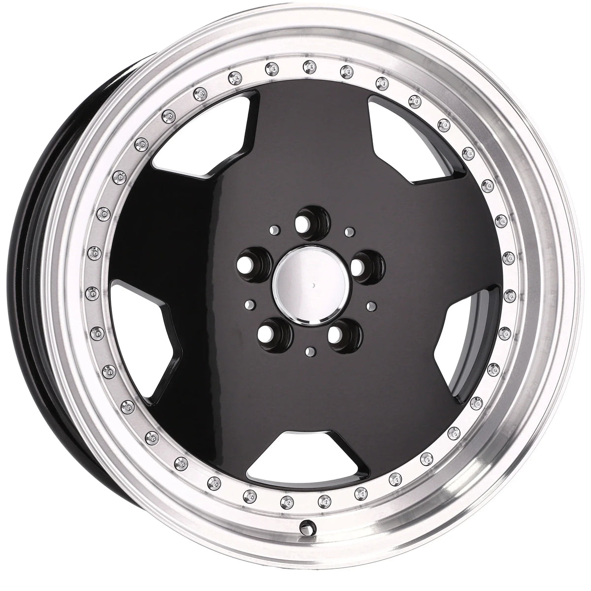 Alu kola pro Mercedes B5852 9x18 5x112 ET35 66.6 černá – detail 1