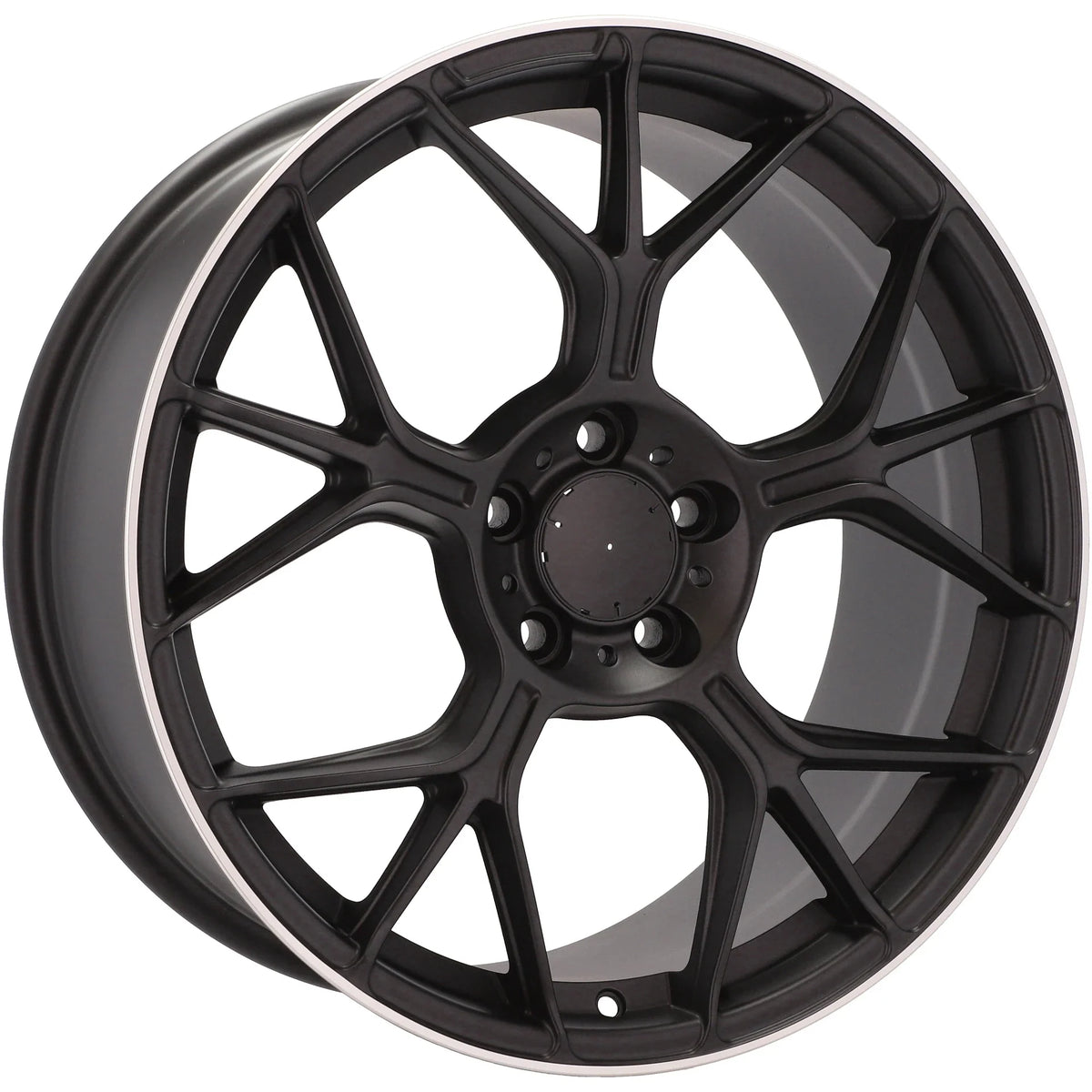 Alu kola pro Mercedes FBX120 9.5x19 5x112 ET43 66.6 černá – detail 2