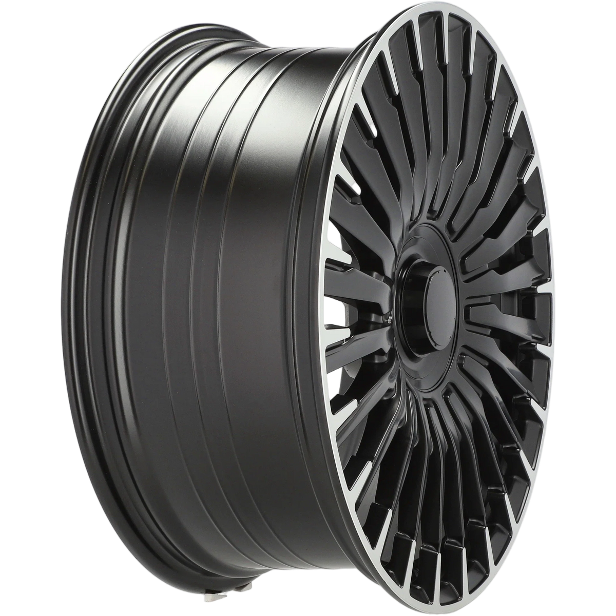 Alu kola pro Mercedes YF0425 8.5x20 5x112 ET32 66.6 Black Polished – detail 1