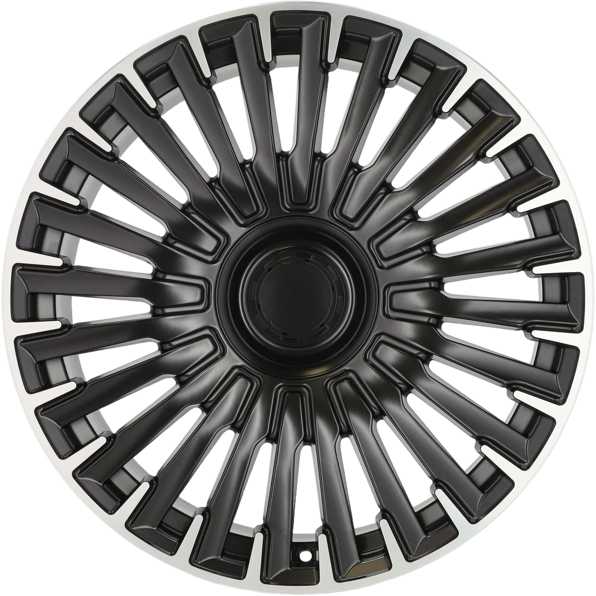 Alu kola pro Mercedes YF0425 8.5x20 5x112 ET32 66.6 Black Polished – detail 4