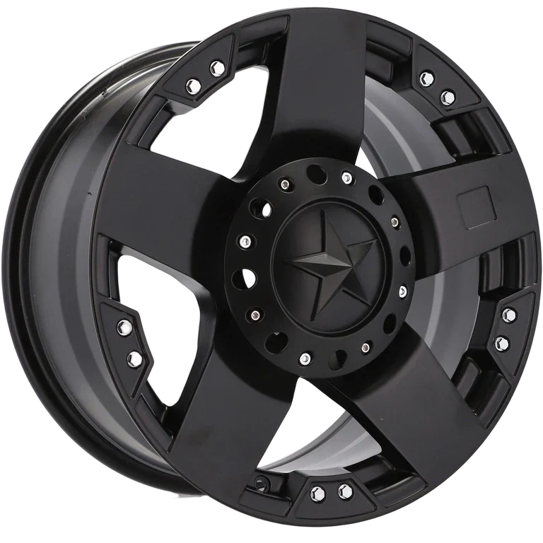 Alu kola pro Offroad / SUV / 4x4 A5187 9x18 5x139.7/150 ET-12 110.1 černá