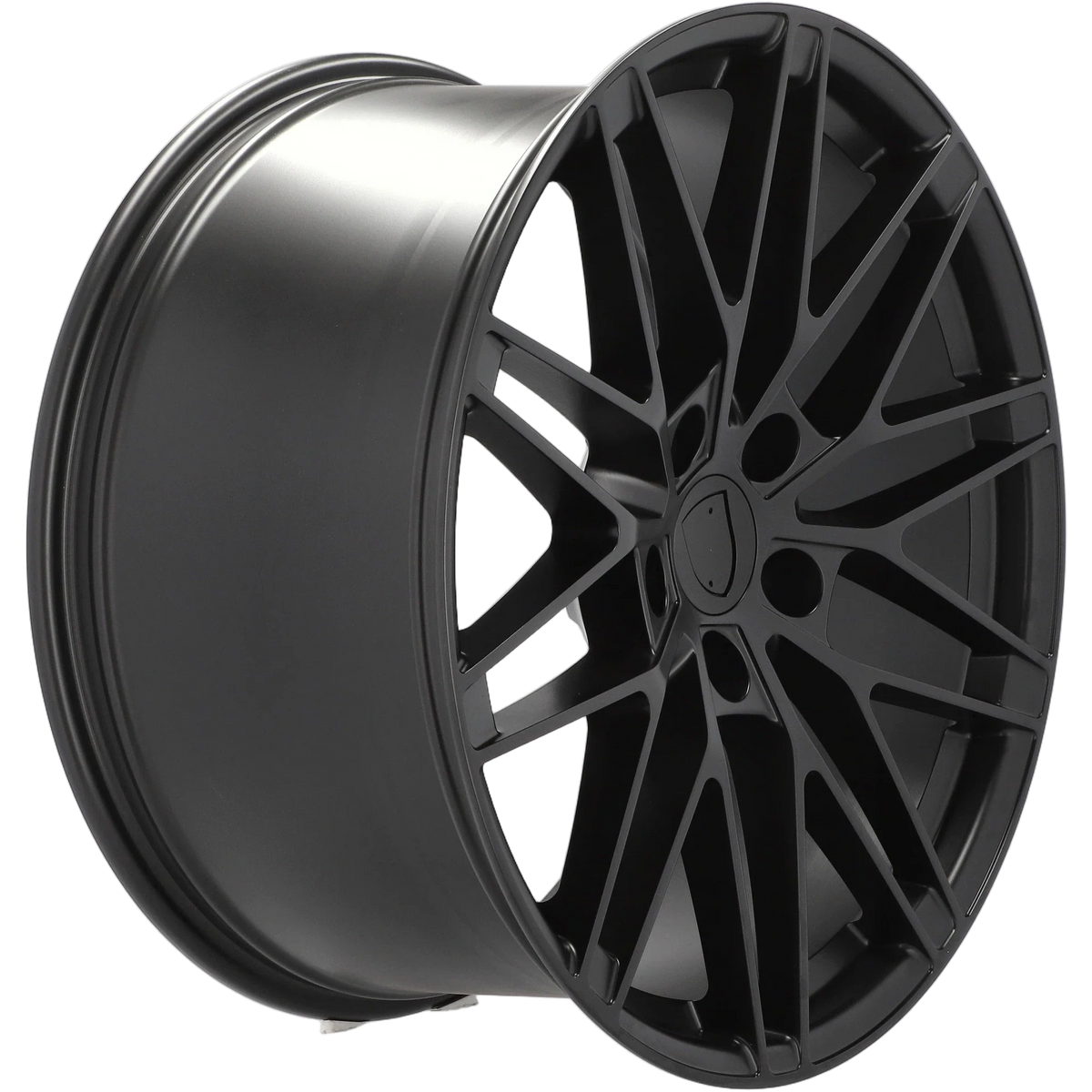 Alu kola pro Porsche 3S1324 10x20 5x130 ET49 66.6 Black Half Matt – detail 2