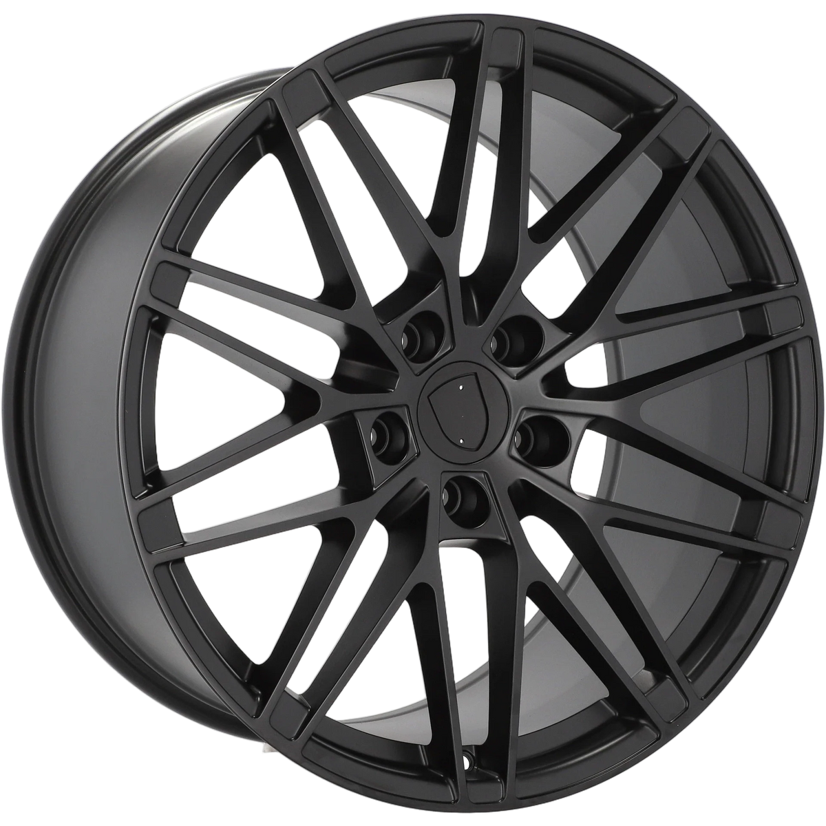 Alu kola pro Porsche 3S1324 7.5x20 5x130 ET32 66.6 Black Half Matt