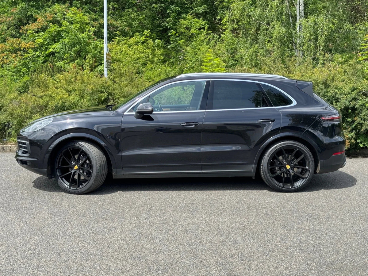 Alu kola pro Porsche H5084 10x20 5x130 ET45 71.6 Black Matt – na voze 1