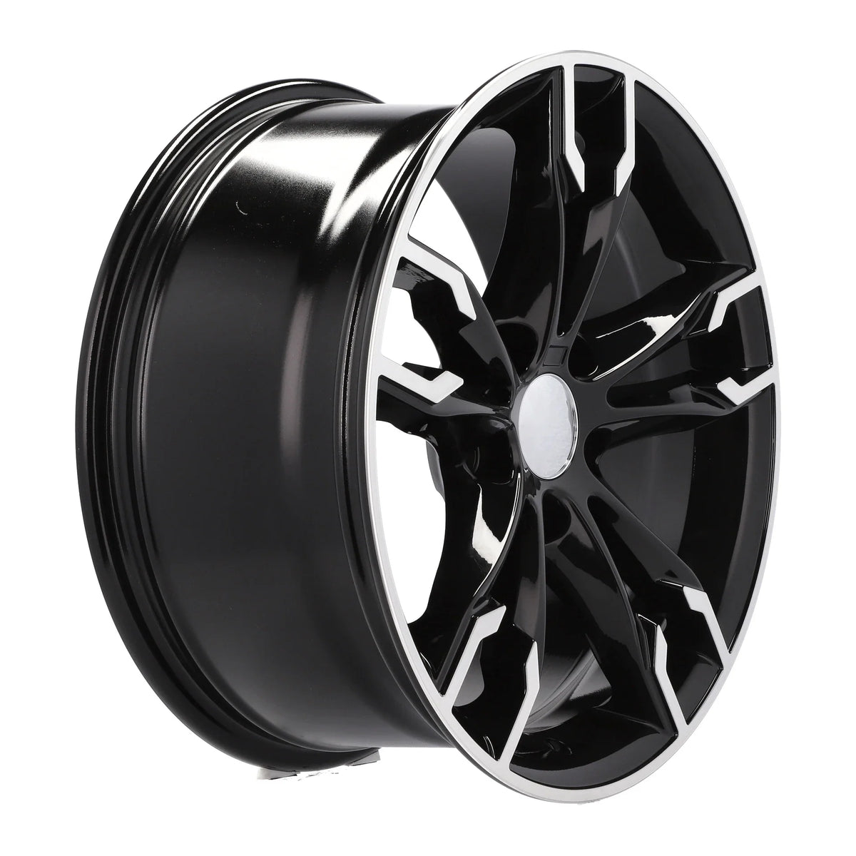 Alu kola pro Seat Y1257 7x17 5x100 ET47 57.1 černá – detail 3