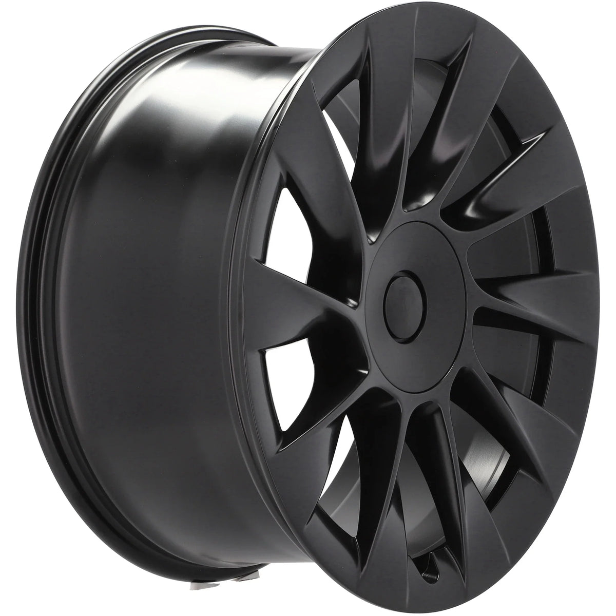 Alu kola pro Tesla D1797 9.5x20 5x114.3 ET45 64.1 Black Matt – detail 2