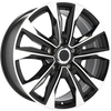 Alu disky pre Toyota H869F 8.5x20 5x150 ET45 110.1 Čierna