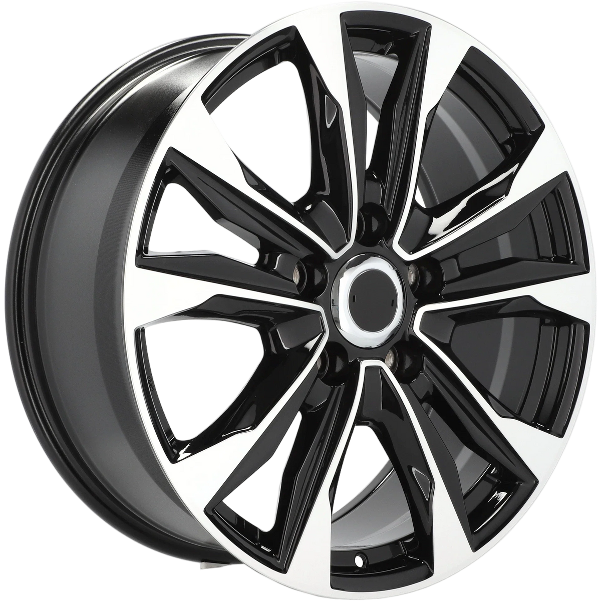 Alu kola pro Toyota H869F 8.5x21 5x150 ET45 110.1 Black Polished – detail 3