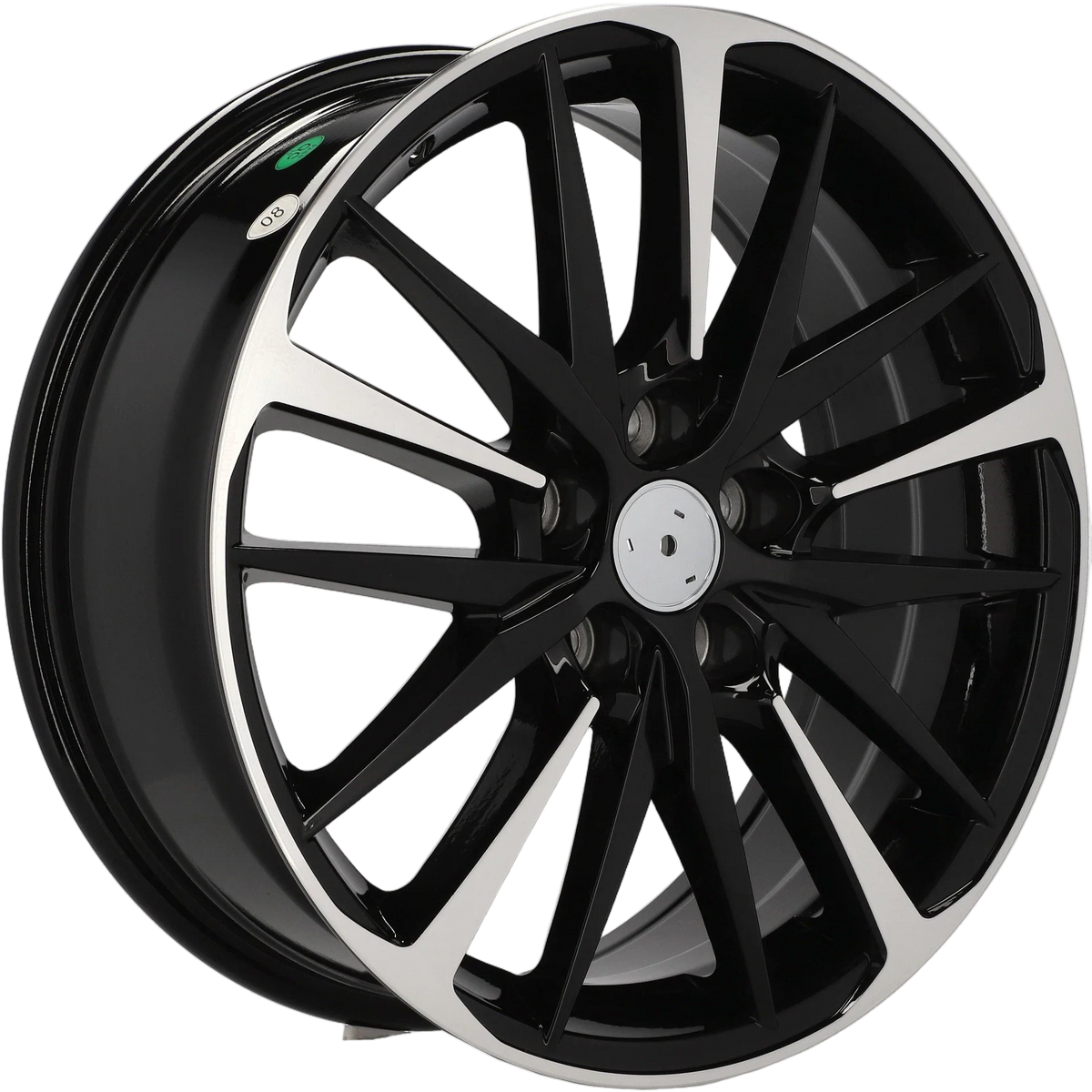 Alu kola pro Toyota IN0184 7x18 5x114.3 ET35 60.1 Black Polished – detail 3