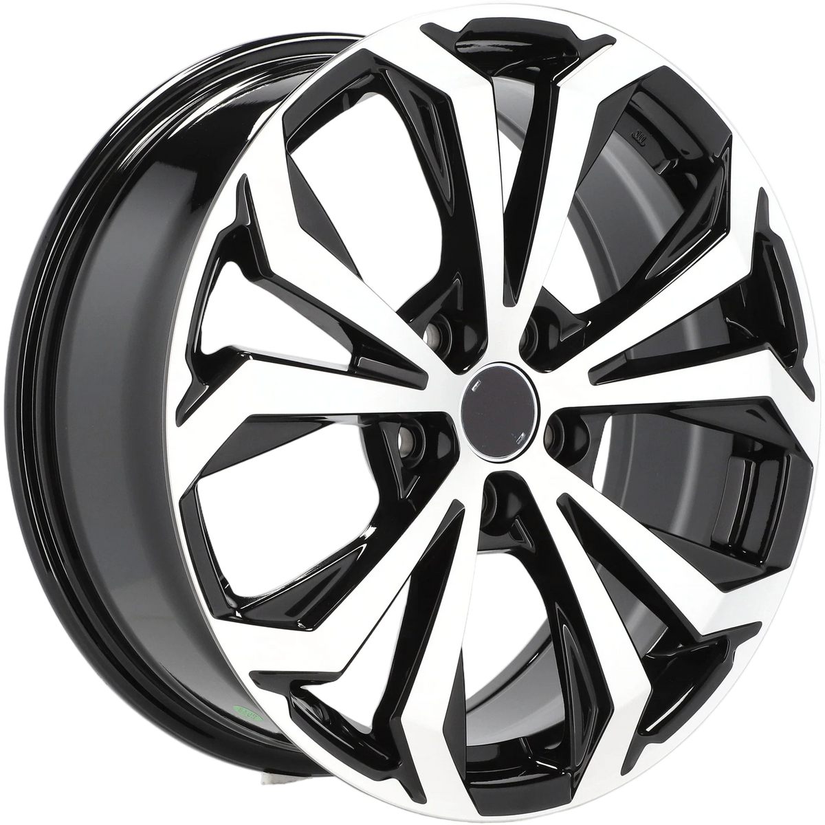 Alu kola pro Toyota Y1133 7x18 5x114.3 ET35 60.1 Black Polished – detail 3