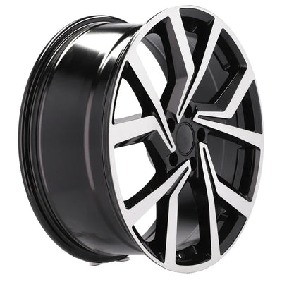 Alu kola pro Volkswagen B1154 7x16 5x112 ET45 57.1 černá – detail 2