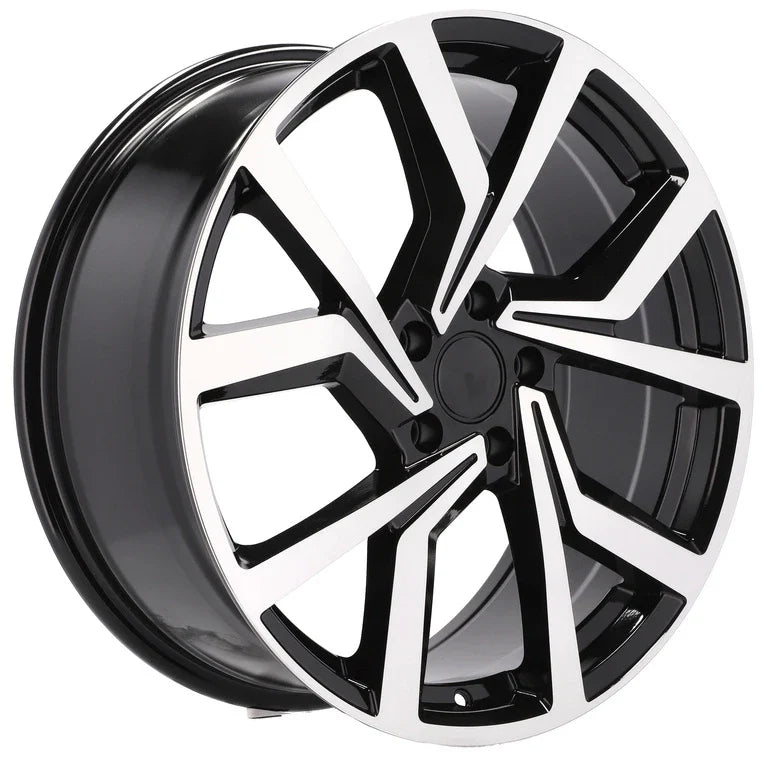 Alu kola pro Volkswagen B1154 7x17 5x100 ET45 57.1 černá – detail 4