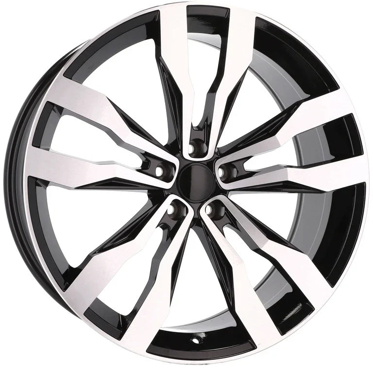 Alu kola pro Volkswagen B5333 8.5x20 5x112 ET28 66.6 černá – detail 1