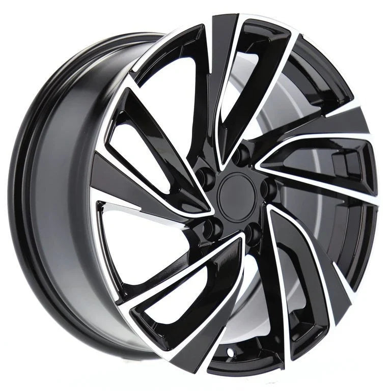 Alu kola pro Volkswagen B5772 8x19 5x112 ET45 57.1 černá – detail 1
