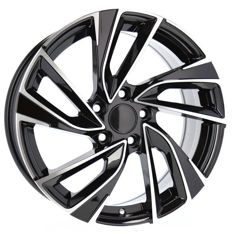 Alu kola pro Volkswagen B5772 8x19 5x112 ET45 57.1 černá – detail 3