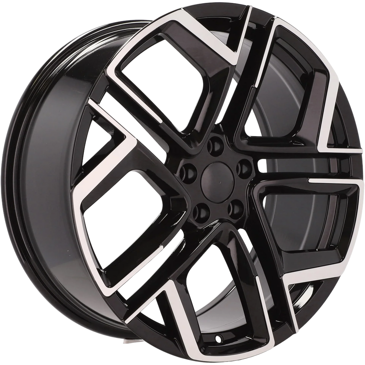 Alu kola pro Volkswagen Y1243 8.5x20 5x112 ET38 57.1 Black Polished Half Matt