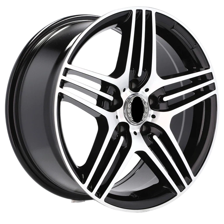 Alu kola pro Mercedes DW202 7.5x16 5x112 ET35 Black Polished