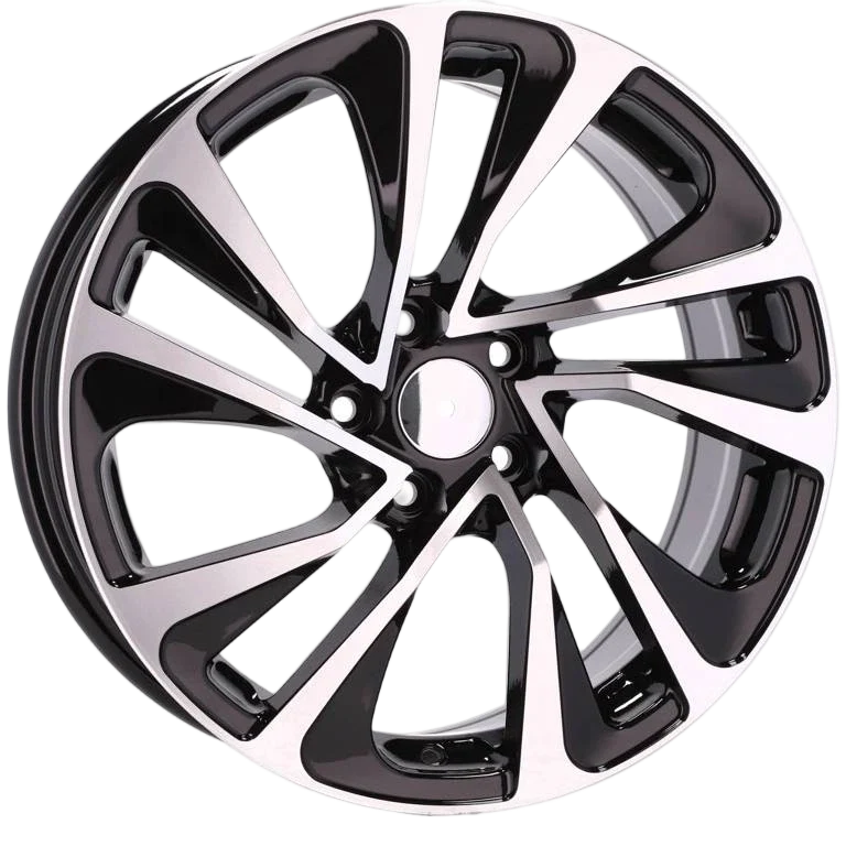 Alu kola pro Citroen E1011 7x17 4x108 ET25 65.1 Black Polished – detail 4