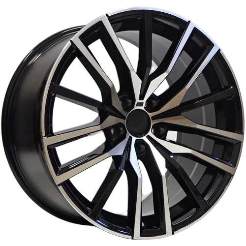 Alu kola Racing Line Fang 10,5x20 5x112 ET40 Black Face Machined