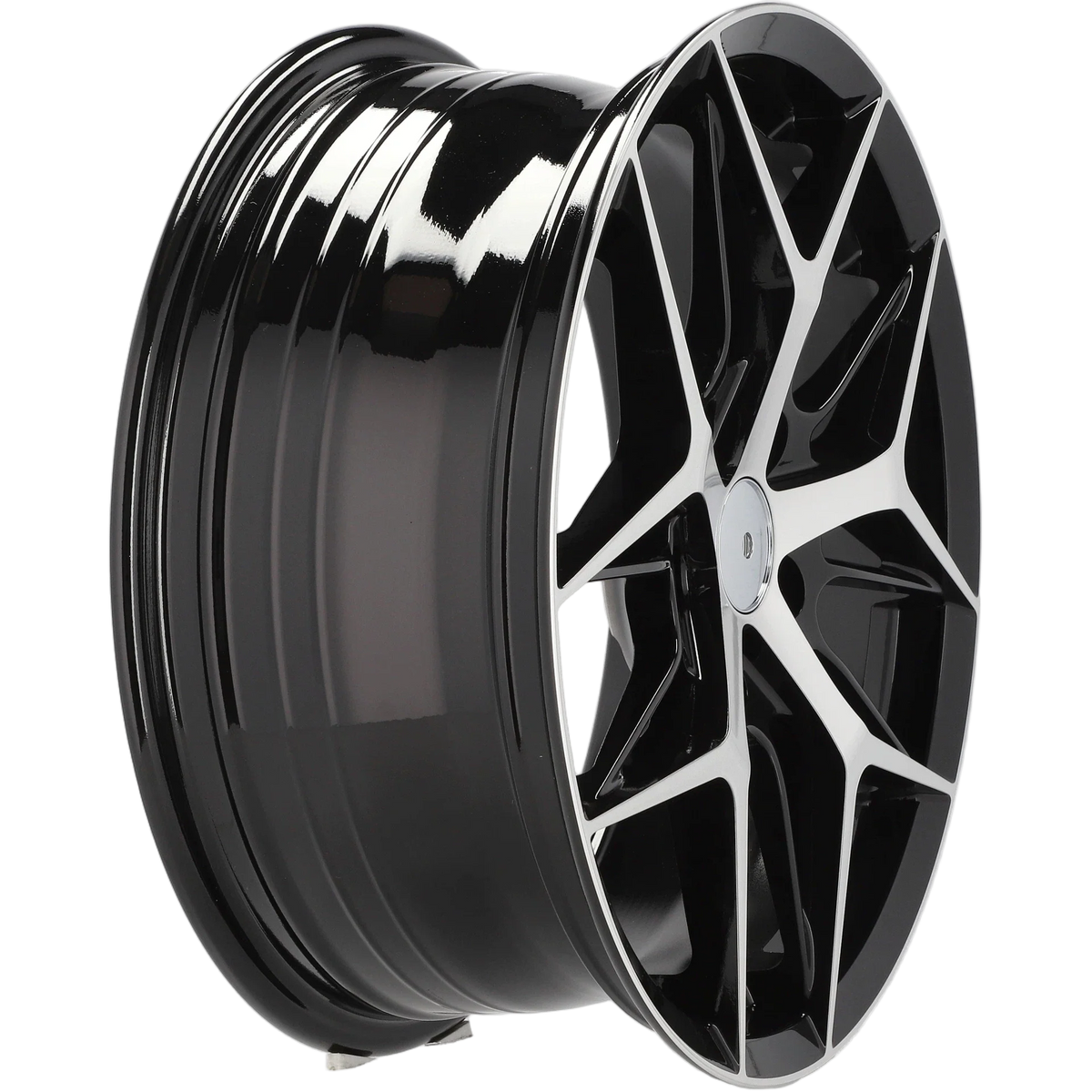 Alu kola Racing Line FBX114 7x17 5x108 ET40 67.1 Black Polished – detail 1