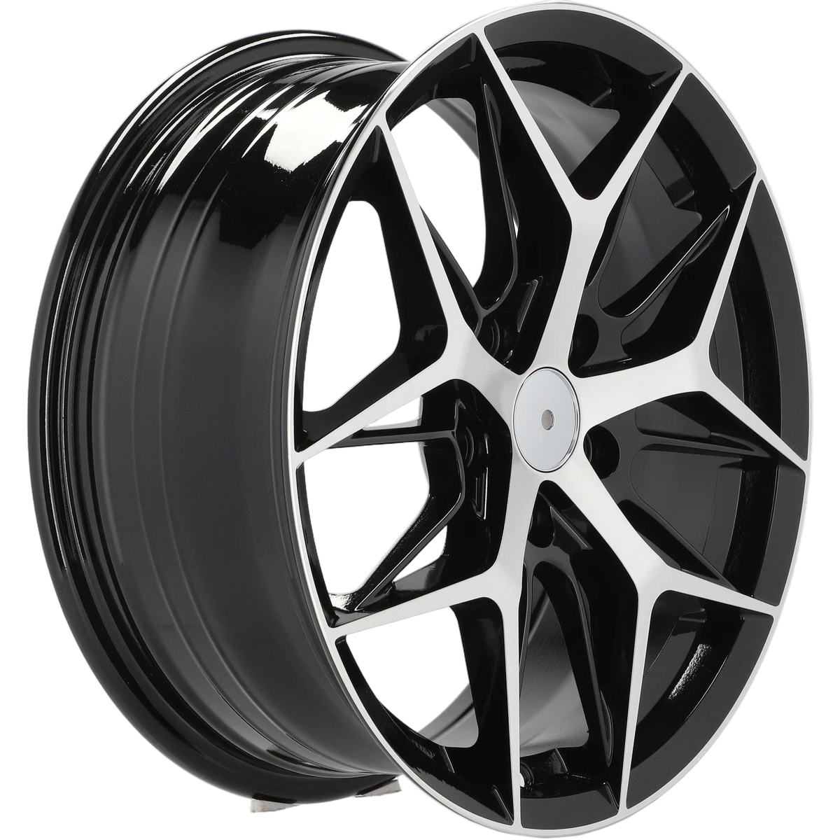 Alu kola Racing Line FBX114 7x17 5x108 ET40 67.1 Black Polished – detail 2