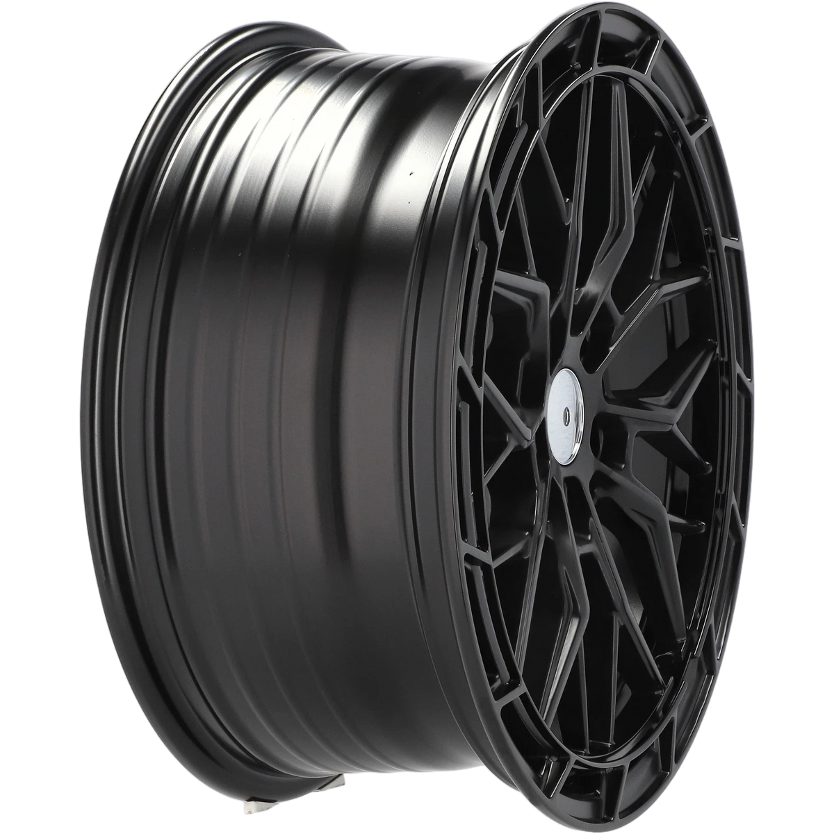Alu kola Racing Line FBX384 8x18 5x108 ET40 67.1 Black Half Matt – detail 1