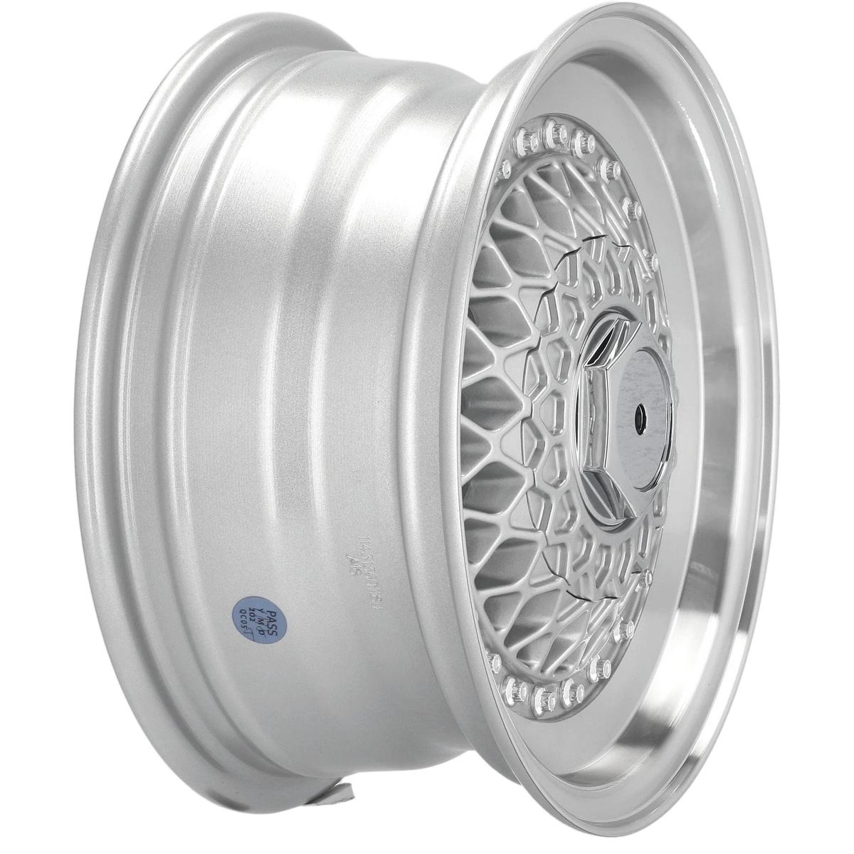 Alu kola Racing Line L1143 6x13 4x100 ET25 67.1 stříbrná – detail 1