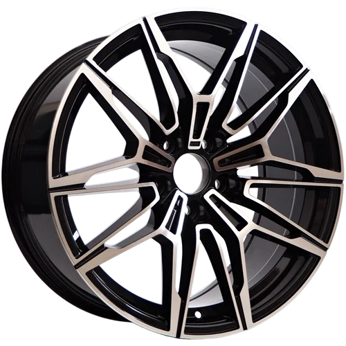 Alu kola Racing Line Nero 8x19 5x112 ET25 Black Face Machined