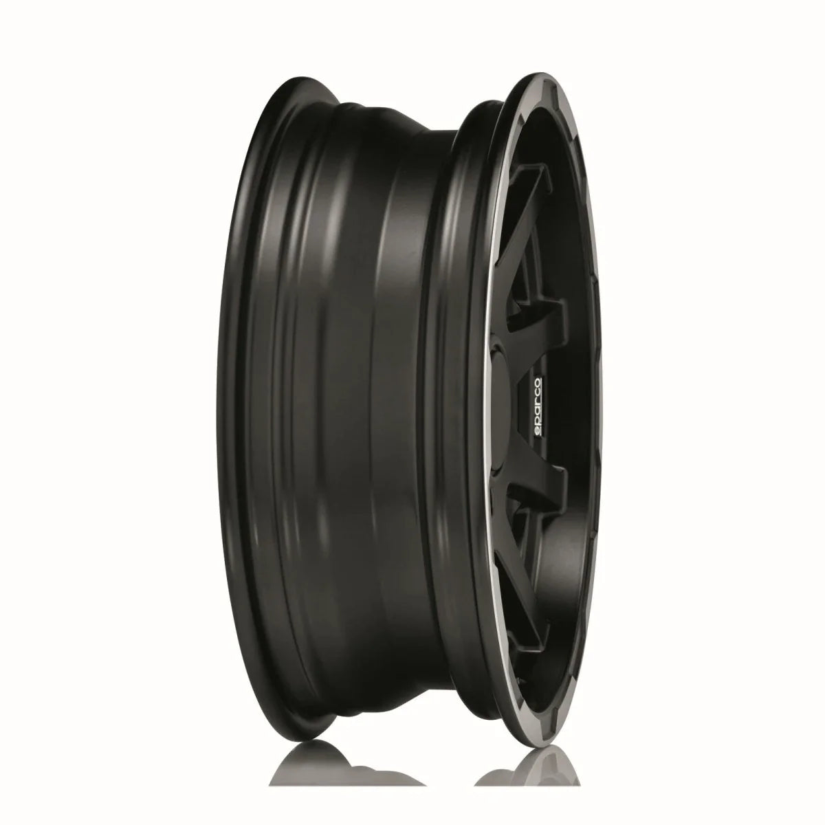 Alu kola SPARCO DAKAR 5.5x16 5x139.7 ET0 Matt Black Lip Polish | Wheelsup.cz