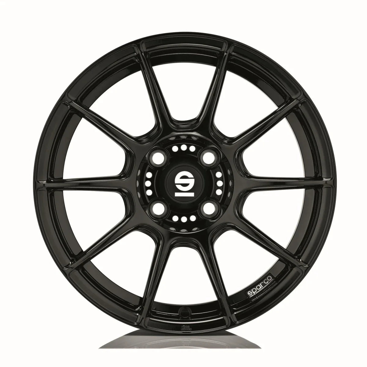 Alu kola SPARCO FF 1 7x17 4x100 ET33 Gloss Black | Wheelsup.cz