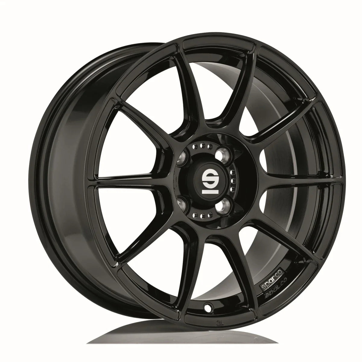 Alu kola SPARCO FF 1 7x17 4x100 ET40 Gloss Black | Wheelsup.cz