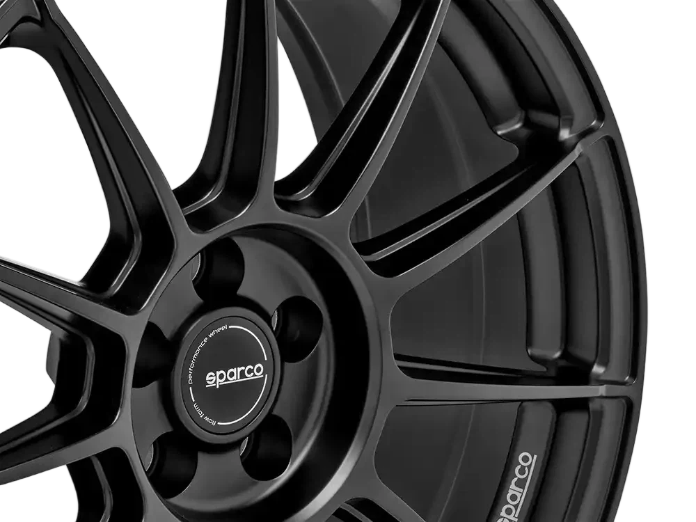 Alu kola SPARCO FF4 11x18 5x120 ET25 Matt Black – detail 6