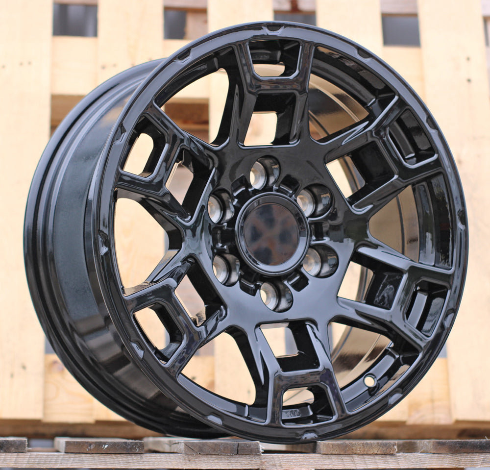 Alu disky pre Offroad / SUV / 4x4 H873F 8x17 6x139.7 ET15 106.1 Čierna