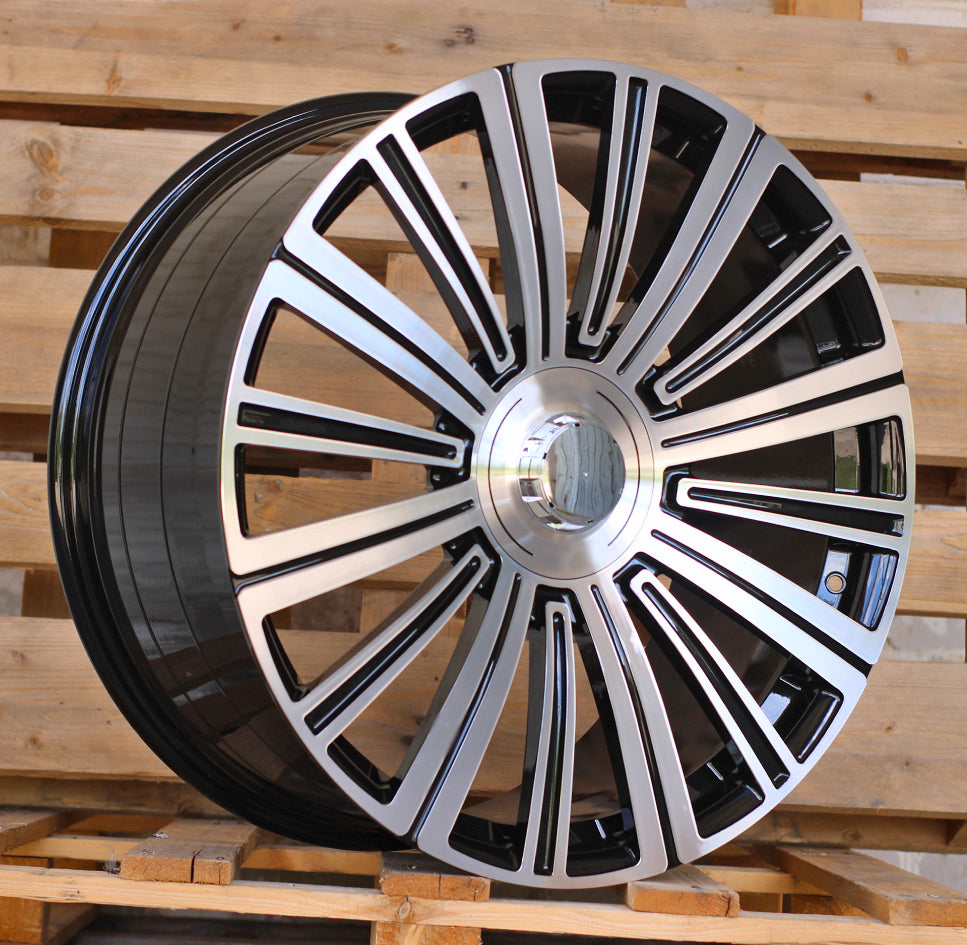Alu kola pro Mercedes FB0620J 11x21 5x112 ET45 66.6 Black Polished | Wheelsup.cz