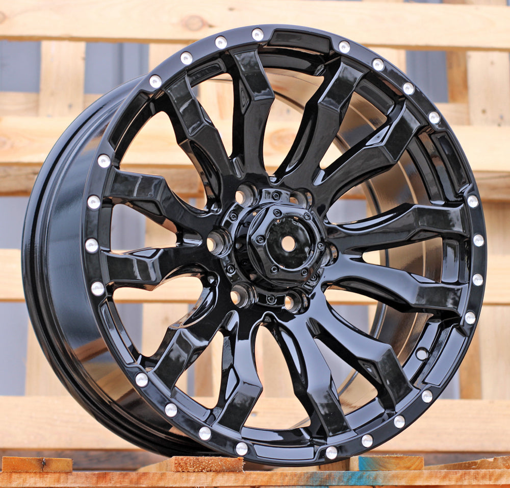 Alu disky pre Offroad / SUV / 4x4 I0215B 8.5x18 6x139.7 ET25 106.1 Čierna