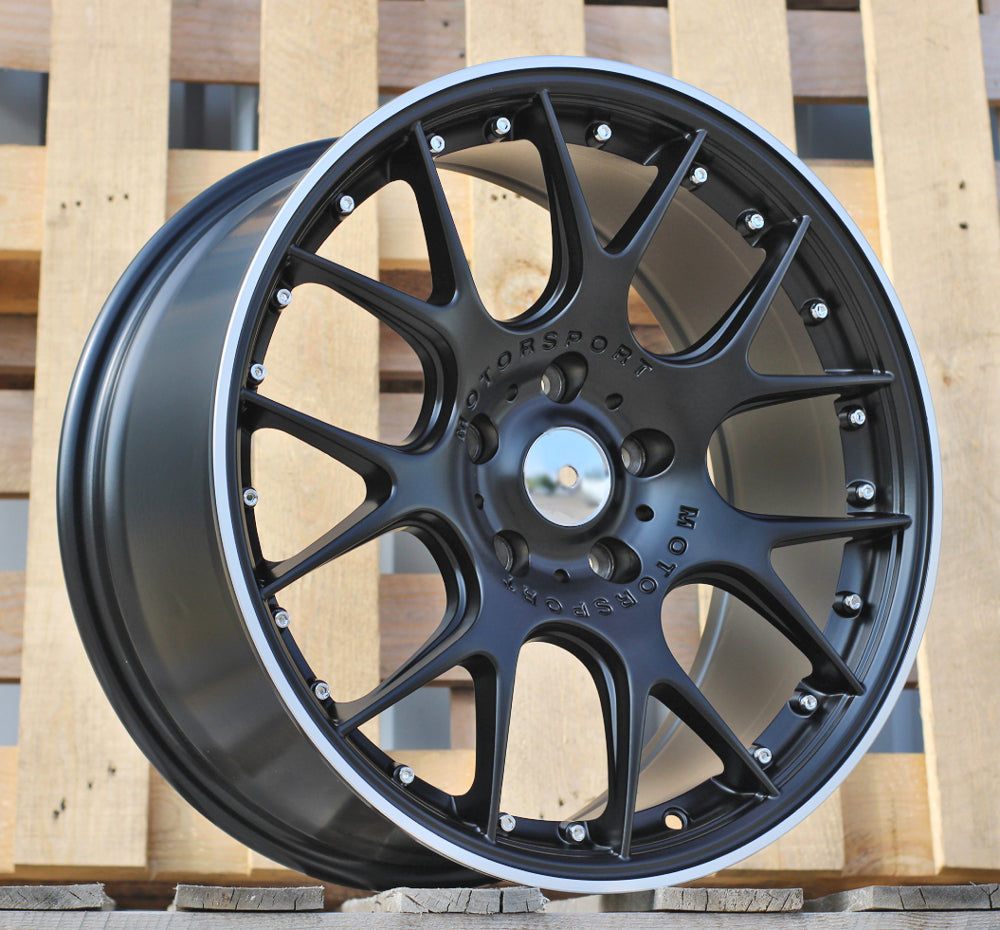 Alu disky Racing Line IN0278 8.5x18 5x120 ET37 72.6 Čierna